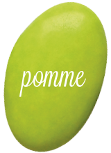 Dragées Chocolat Vert Pomme 1kg