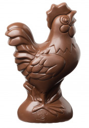 Figurine Coq Chocolat Lait