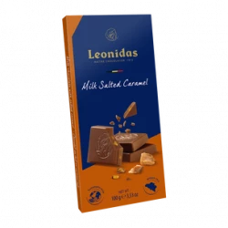 Tablette Chocolat Lait caramel salé Leonidas