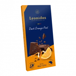 Tablette Chocolat Noir zeste d'orange Leonidas